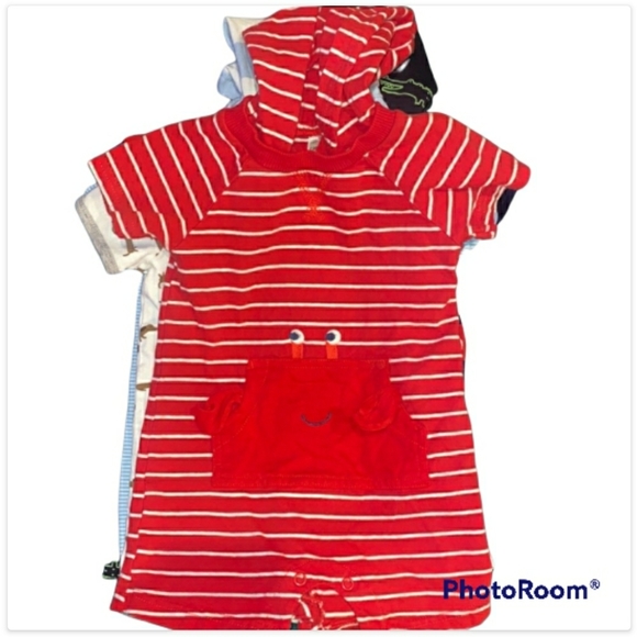 Carter's hooded onesie 12 M - Picture 1 of 1